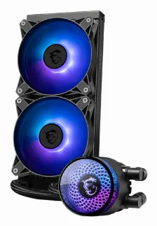 Enfriamiento Liquido_ Msi Mag Mag Coreliquid A12 240 2 X 12 Cm, Negro